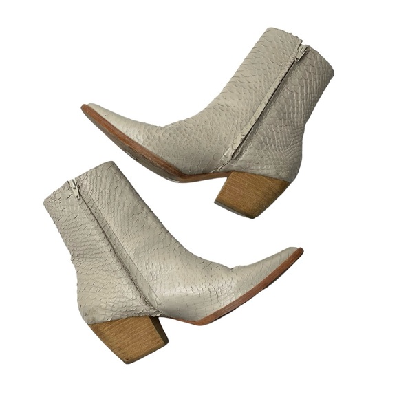 Matisse | Caty Boot in Ivory Snake 8 - Picture 7 of 14